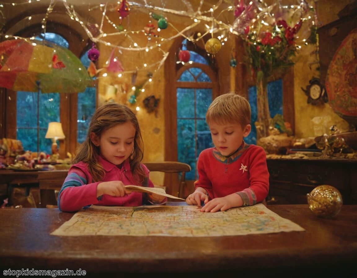 Schatzsuche im Haus veranstalten   - Kindergeburtstag bei Regen - Damit gelingt der Tag dennoch