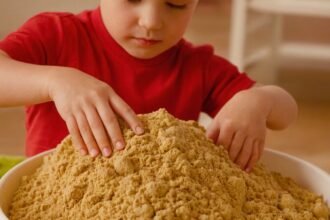 Kinetic Sand selber machen - Geniale Zauber Sand Rezepte